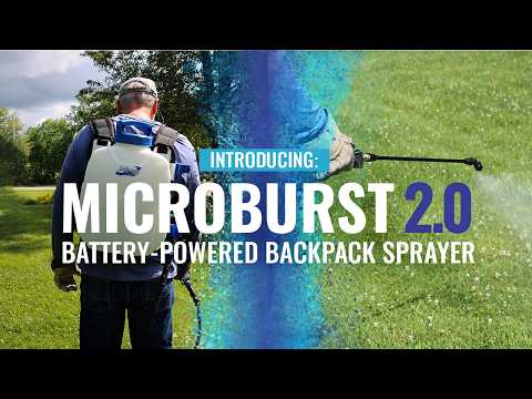 Microburst 2.0 Battery Powered Backpack Sprayer (2.5-Gallon)